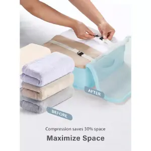 Set de 7 Bolsas de Viaje: ¡Tu Compañera Perfecta para Cualquier Aventura! - Set bolsas de viaje x7 pcs