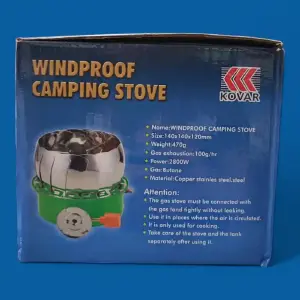 Estufa Camping K-203: Tu Compañera Ideal para Acampadas Inolvidables - Estufa Camping K-203