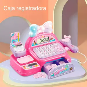 Caja Registradora De Juguete Para Niña: ¡Diversión y Aprendizaje Imaginativo! - Caja Registradora De Juguete Para Niña