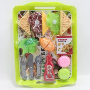 Bandeja de Cocina con Alimentos de Plástico: Organización y Estilo - Bandeja de cocina con alimentos de plás