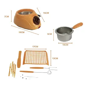 Máquina Mini Olla Fundidora de Chocolate: ¡Crea Deliciosos Chocolates en Casa! - Maquina Mini Olla Fundidora De Chocolate
