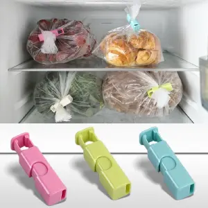 Sellado de Bolsa Clip x 3: La Solución Perfecta para Frescura y Conservación - Sellado bolsa Clip x 3