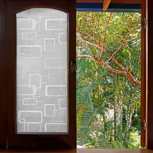 Vinilo Decorativo Estilo Vitral 60606: Transforma tu hogar con elegancia - Vinilo Decorativo Estilo Vitral 60606