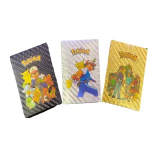 Cartas de Metalizadas de Pokémon x25: ¡Colecciónalos Todos! - Cartas de Metalizadas de Pokémon x25