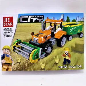 Lego Tractor de Granja: ¡Construye tu propia aventura! - Lego tractor de Granja 358 pcs