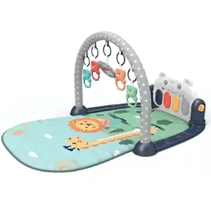 Gimnasio Musical Piano Animales Colgante: ¡Diversión y Aprendizaje para tu Bebé! - Gimnasio Musical Piano Animales Colgante
