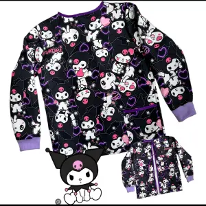 Delantal Escolar Antifluido Kuromi: ¡Protección y Estilo para tu Pequeñ@ - Delantal escolar antifluido kuromi