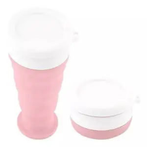 Vaso Portátil de Silicona Plegable Reutilizable - Vaso Portátil De Silicona Plegable Re Ut