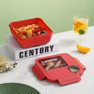 Porta Comida Cuadrado 1100 ML CP02-274: ¡La solución perfecta para tus comidas! - Porta Comida Cuadrado 1100 ML CP02-274