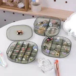 Joyero de Tres Niveles: Elegancia y Organización - joyero tres niveles