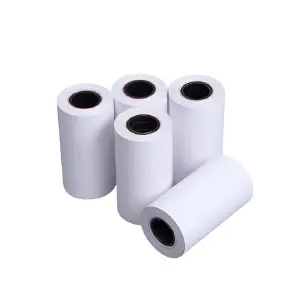 Rollo de Papel Térmico para Recibos - Paquete de 20 Rollos (57x37) - Rollo Papel Térmico Recibos x20(57x37)