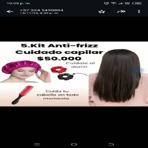Kit Anti Frizz: Dile Adiós al Cabello Rebelde - kit anti frizz