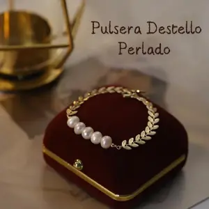 Pulsera Destello Perlado: Elegancia y Brillo en Tu Muñeca - Pulsera Destello perlado