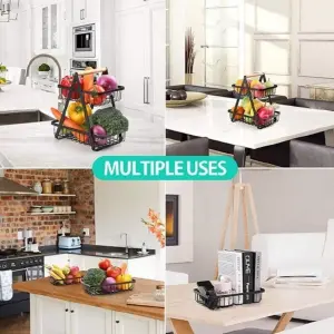 Organizador de Frutas: Elegancia y Frescura para tu Cocina - Organizador de frutas