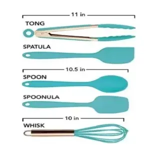 Set Mini Utensilios de Cocina: ¡El Compañero Perfecto para tus Aventuras Culinarias! - Set Mini Utensilios Cocina