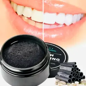 Carbón Activado Blanqueador Dental 100%: ¡Sonríe con Confianza! - Carbón activado blanqueador dental 100%