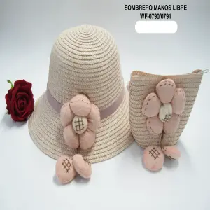 SOMBRERO MANOS LIBRE WF-0790.91 ROSA: ¡Libera tus manos y disfruta al máximo! - SOMBRERO MANOS LIBRE WF-0790.91 ROSA
