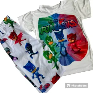 Pijama Piel de Durazno PJ Masks para Niño: ¡Dulces Sueños con tus Héroes! - Pijama Piel de durazno Pj Mask Niño