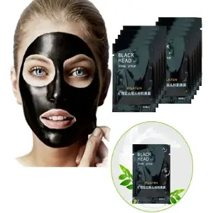 Mascarilla Espinillas Barros Carbon x10