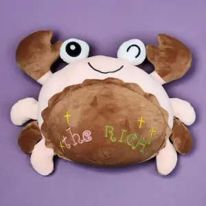 PELUCHE CANGREJO CON COBIJA INTERNA🦀