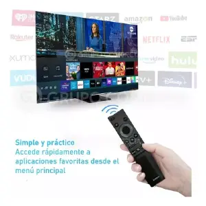 Control Remoto Smart TV Curvo: Experiencia Visual Inigualable - Control Remoto Smart Tv Curvo
