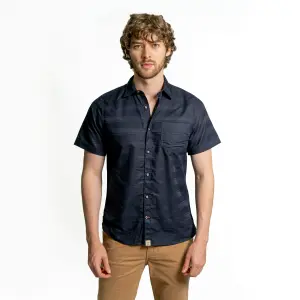 Camisa manga corta CS8005: Elegancia y comodidad en una sola prenda - Camisa manga corta CS8005