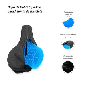 Cojín de Gel para Bicicleta: ¡Máxima Comodidad en Cada Paseo! - Cojin de Gel para Bicicleta