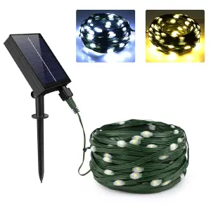 Lineal Solar Luces Led Navideñas 20M New: Ilumina tu Navidad con Estilo - Lineal Solar Luces Led Navideñas 20M New