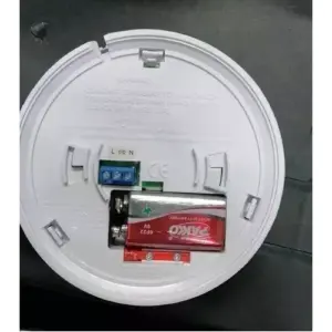 Detector de Humo con Alarma y Batería - Sensor Detector De Humo Alarma + Batería