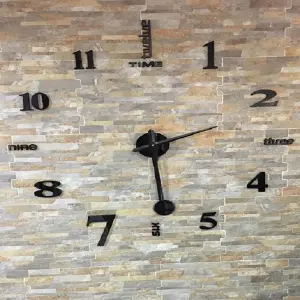 Reloj de Pared 3D 100x100 cm con Péndulo: Elegancia y Estilo para tu Hogar - RELOJ DE PARED 3D 100X100 CM PENDULO