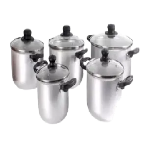 Batería de Aluminio 10 Piezas Universal: Resistencia y Estilo Inigualables - Batería de Aluminio 10 Piezas Universal