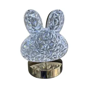 Lámpara Led de Mesa Diseño Conejo: Ilumina tu espacio con ternura - Lámpara Led De Mesa Diseño Conejo