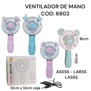 VENTILADOR DE MANO: ¡Refrescate al Instante! - VENTILADOR DE MANO