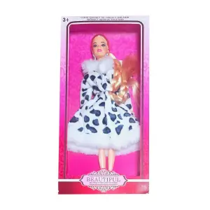 Muñeca Vestido Animal Print: ¡La Compañera Perfecta para tu Niña! - Muñeca Vestido Animal Print Juguete Niña