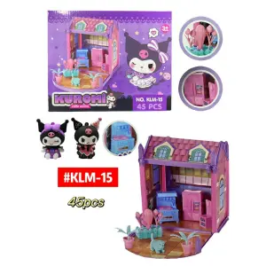 Set Casita Kuromi: ¡El paraíso de Kuromi en tu hogar! - Set Casita Kuromi