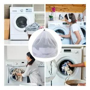 Bolsa de Lavado para Ropa Delicada: ¡Protege tus prendas! - Bolsa Lavar Ropa Delicada Malla