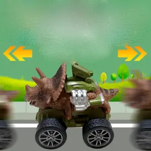 Carro Dinosaurio Catapulta: ¡Aventura y Diversión para los Más Pequeños! - Carro Dinosaurio Catapulta Juguete Niños