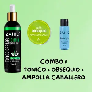 TONICO ZAHID FORMEN +EXFO+1 AMPOLLA: Tu piel renovada - TONICO ZAHID FORMEN +EXFO+1 AMPOLLA