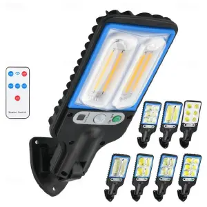 Lmpara Panel Solar con Sensor de Movimiento: Ilumina tu hogar de forma inteligente - Lampara Panel Solar y Sensor Movimiento