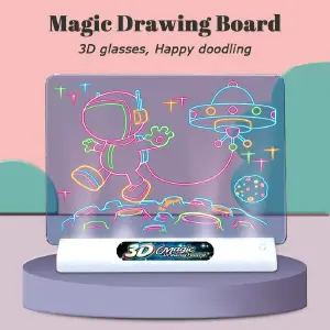 Tablero Mágico Para Dibujo / 3D Magic Dr: ¡Libera tu Creatividad! - Tablero Mágico Para Dibujo / 3D Magic Dr