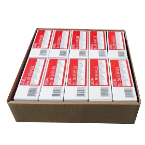 20 Cajas de Grapas para Papel 26/6: ¡Organización y Eficiencia para tu Oficina! - 20 Cajas De Grapas Para Papel 26/6