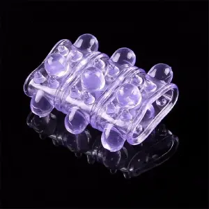Anillo tipo funda con textura: Experimenta nuevas sensaciones - Anillo tipo funda con textura