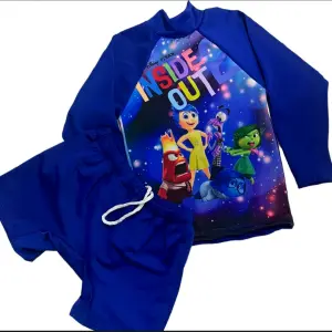 Traje de baño Intensamente 2 Azul Niño: ¡Para horas de diversión acuática! - Traje de baño intensamente 2 azul niño
