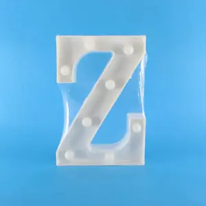 Letra LED (Z) Cálida Decorativa: Ilumina tu espacio con estilo - Letra Led (Z) Cálida decorativa