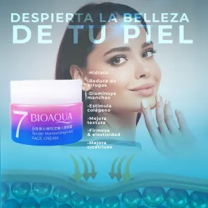 BIOAQUA CREMA 7 BENEFICIOS: Tu Piel Radiante en 7 Pasos - BIOAQUA CREMA 7 BENEFICIOS