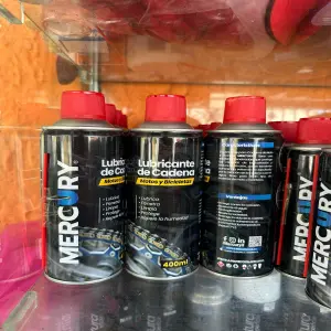 Lubricante de Cadena para Motocicletas - 400 ml - Lubricante cadena de motos x 400ml