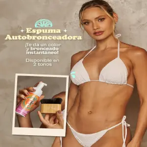 Espuma Autobronceadora D'luchi: El Secreto para un Bronceado Perfecto - Espuma Autobronceadora D luchi