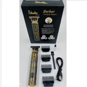 Barbera Con Pantalla Buda-SK8001-Dorada: Elegancia y Estilo - Barbera Con Pantalla Buda-SK8001-Dorada