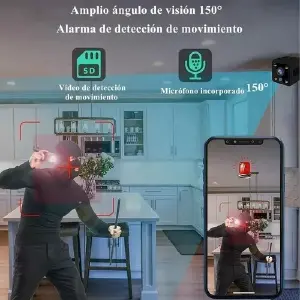 CAMARA ESPIA X6: Vigilancia Discreta y de Alta Definición - CAMARA ESPIA X6