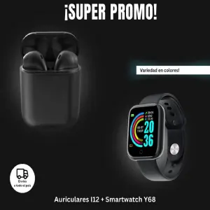 Combo de Reloj y Audífonos: El Compañero Perfecto para Tu Estilo de Vida Activo - Combo de Reloj y Audifonos
